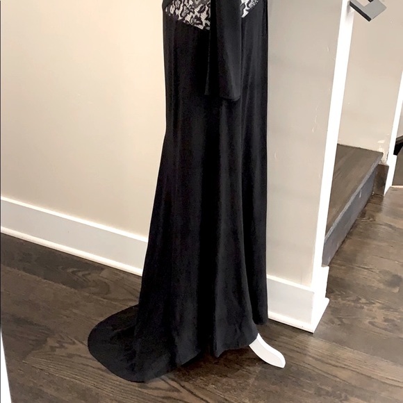NWT - For Love and Lemons Black Maxi Dress - Picture 6 of 10
